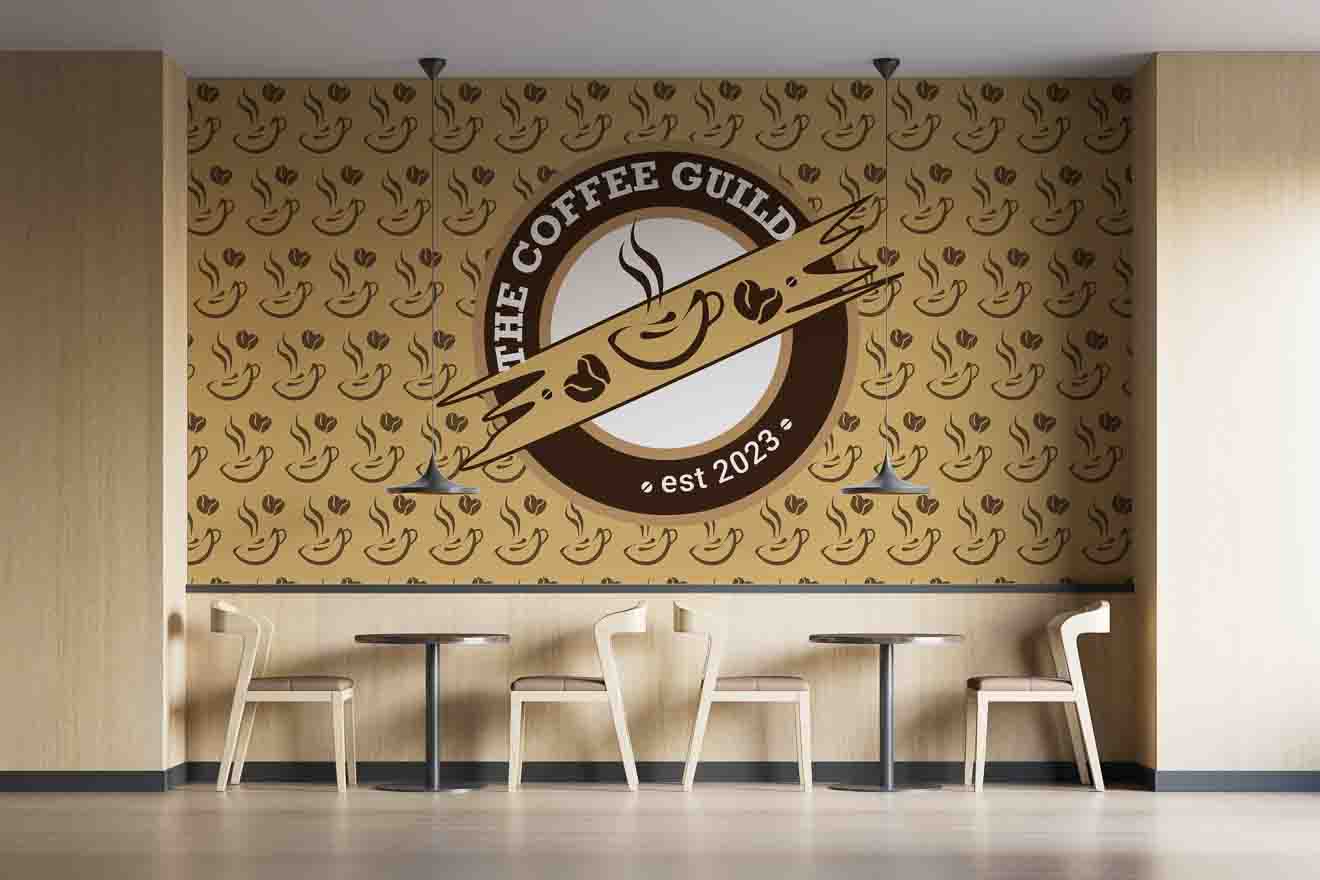Cafe Wall Art Design
